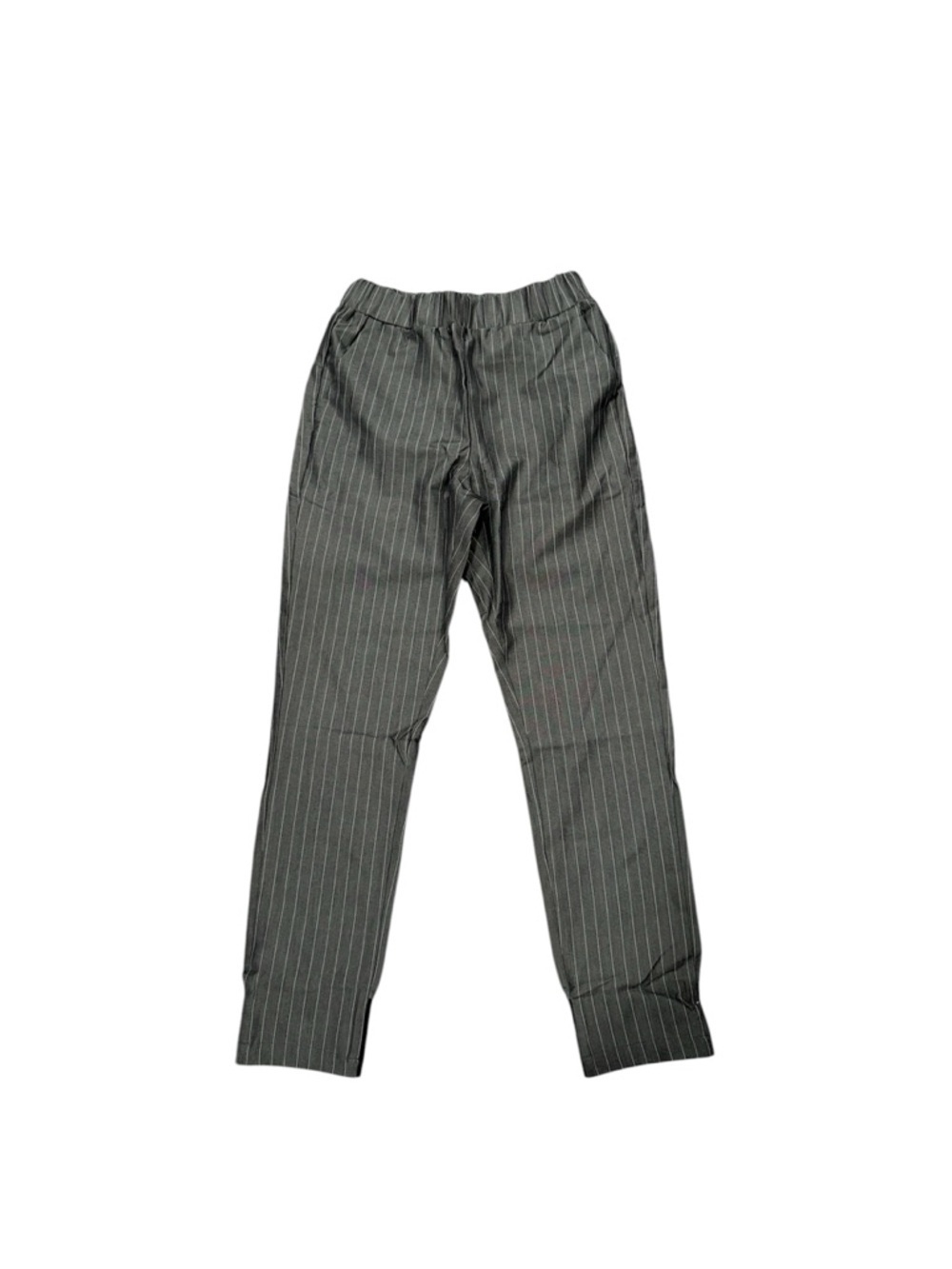 375. NWOT Women’s Pinstriped Work Pants Gray Size Small Y2K